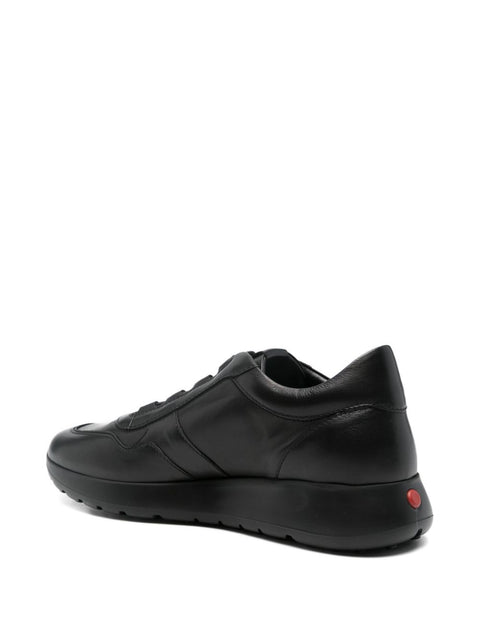 Tod's Red Dot Leather Sneakers