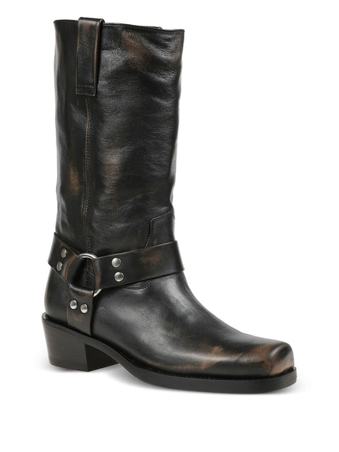 Paris Texas Roxy Leather Boots
