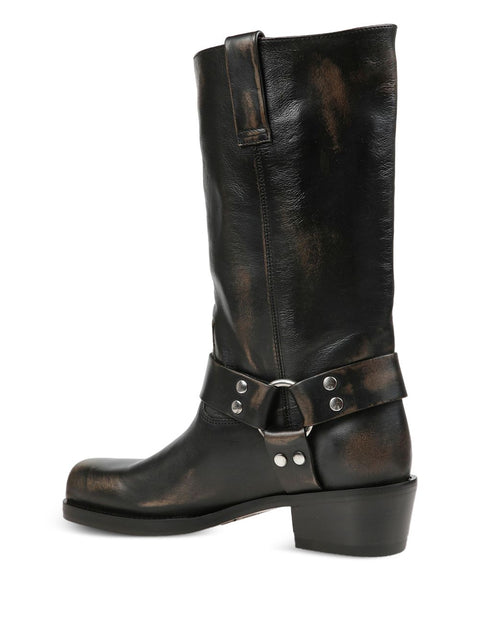 Paris Texas Roxy Leather Boots