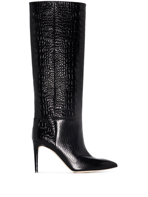 Paris Texas Stiletto Leather Boots