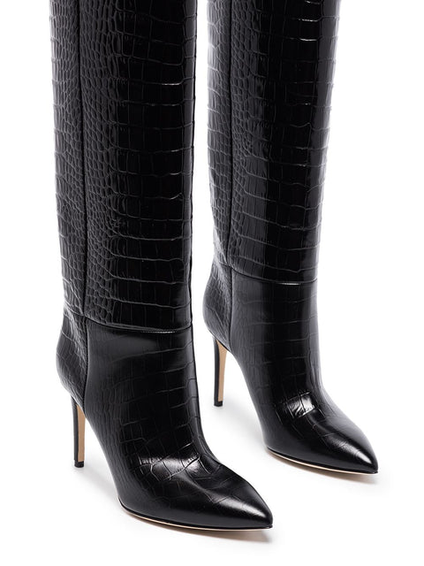 Paris Texas Stiletto Leather Boots