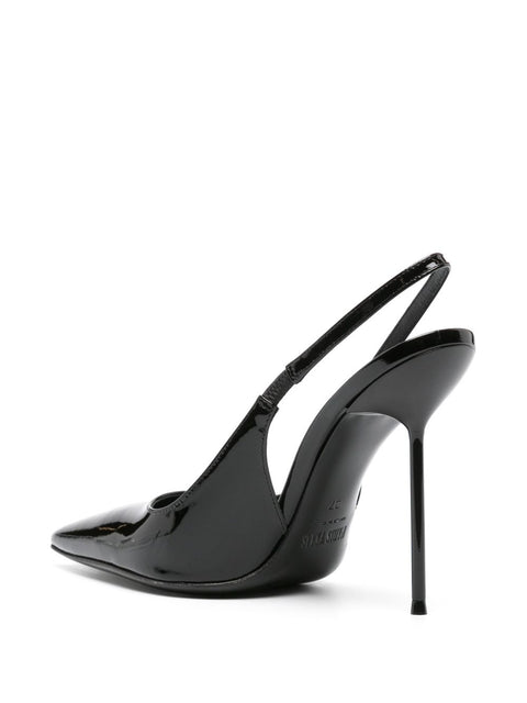 Paris Texas Lidia Patent Leather Slingback Pumps