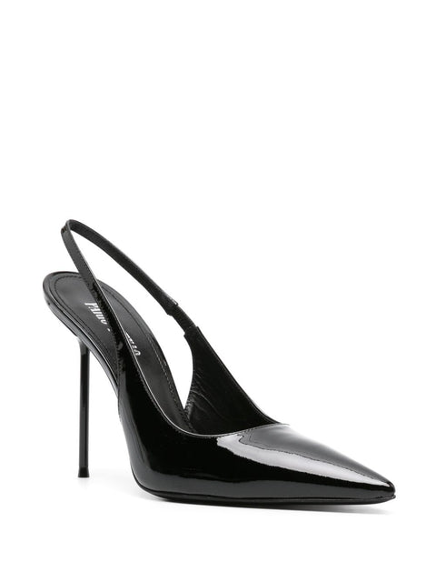 Paris Texas Lidia Patent Leather Slingback Pumps
