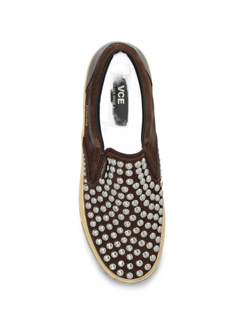 Golden Goose VCE Leather Slip-On Sneakers