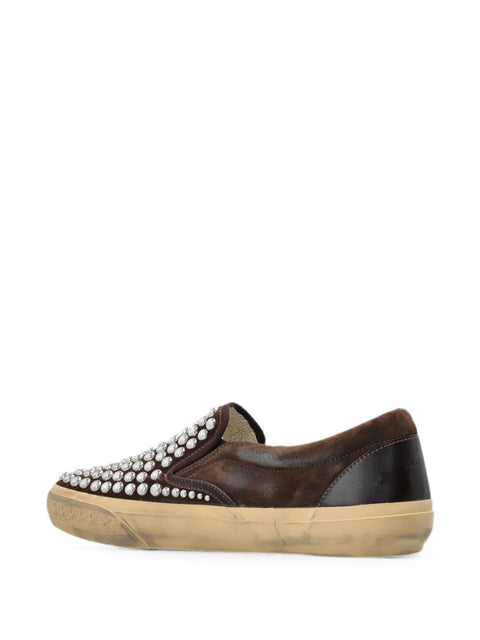 Golden Goose VCE Leather Slip-On Sneakers