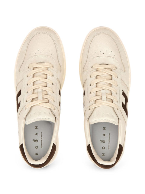 Hogan H668 Leather Sneakers