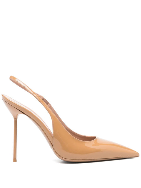 Paris Texas Lidia Patent Leather Slingback Pumps