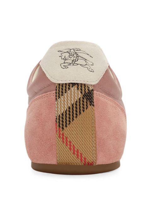Burberry Knight Runner Leather Sneakers