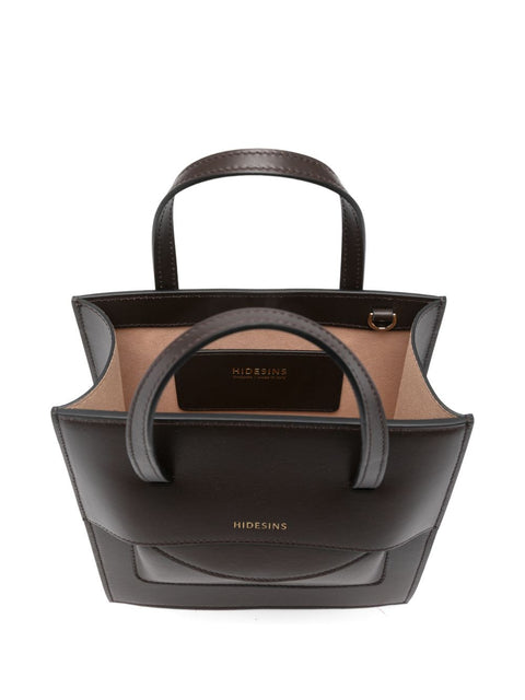 Hidesins Croc-Effect Top Handle Bag