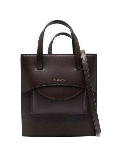 Hidesins Croc-Effect Top Handle Bag