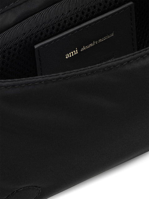 Ami Paris Padded Canvas Bag