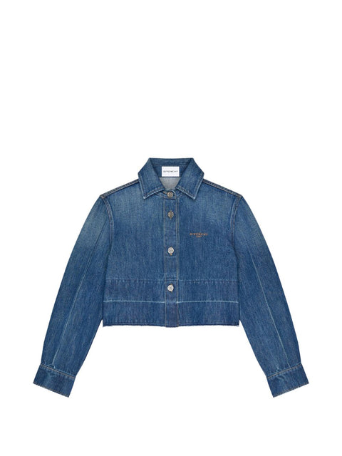 Givenchy Logo Embroidered Coat