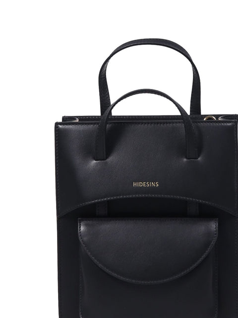 Hidesins Croc-Effect Top Handle Bag