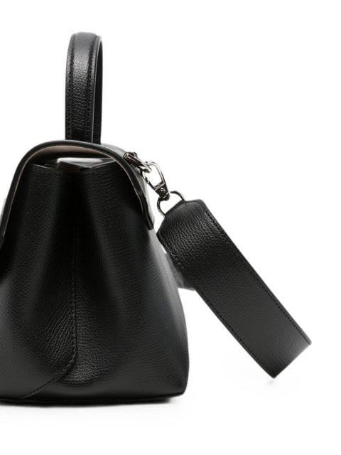 Emporio Armani Leather Top Handle Bag