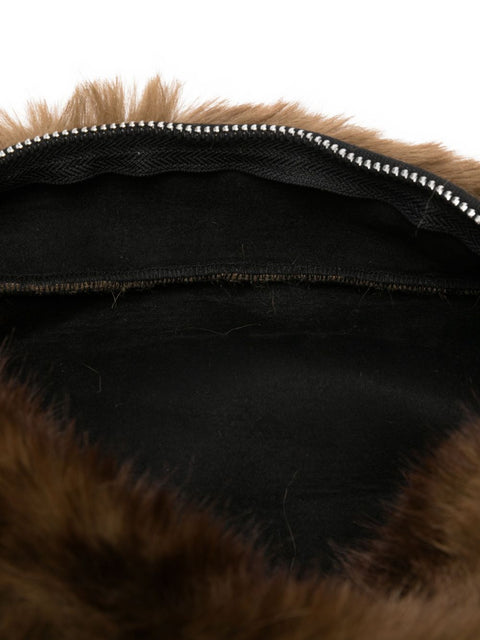 Apparis Faux-Fur Pouch