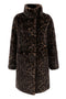 Apparis Leopard Faux-Fur Coat