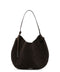 Emporio Armani Suede Leather Shoulder Bag