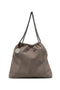 Stella McCartney Faux-Suede Ruched Bag