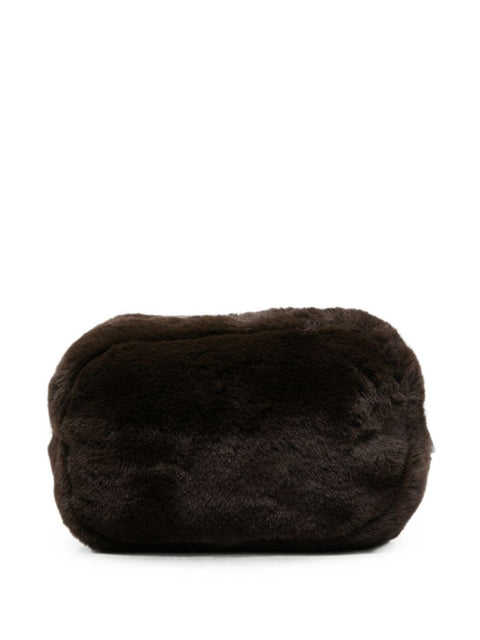 Apparis Faux-Fur Pouch