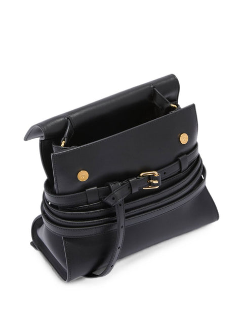 Moschino Buckle Strap Shoulder Bag