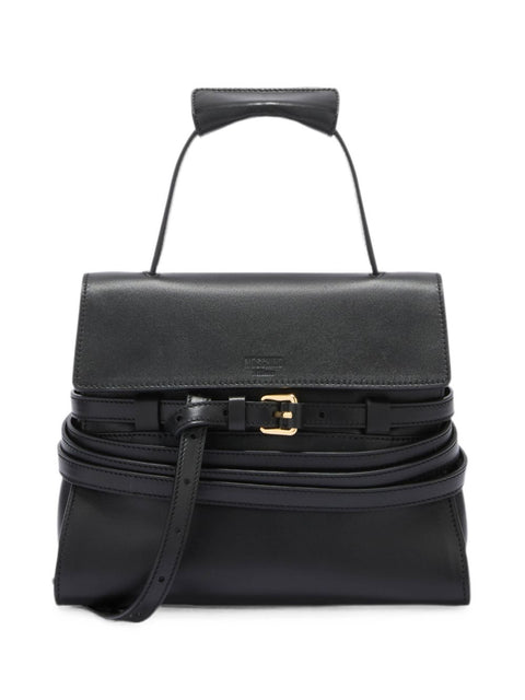 Moschino Buckle Strap Shoulder Bag