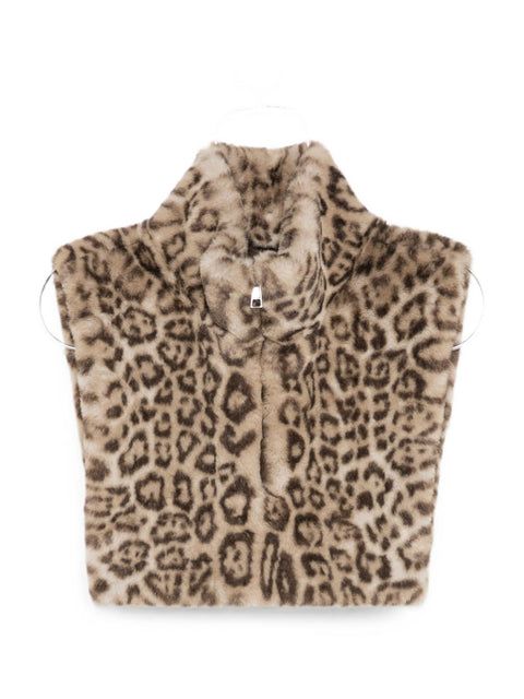Apparis Leopard Print Scarf