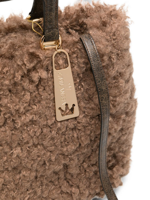 La Milanesa Amal Faux-Fur Bag