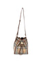Burberry Check Canvas Drawstring Pouch