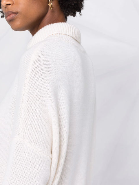 Lisa Yang Heidi Cashmere Turtle-Neck Sweater