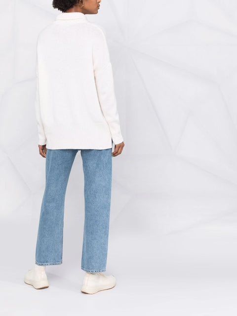 Lisa Yang Heidi Cashmere Turtle-Neck Sweater
