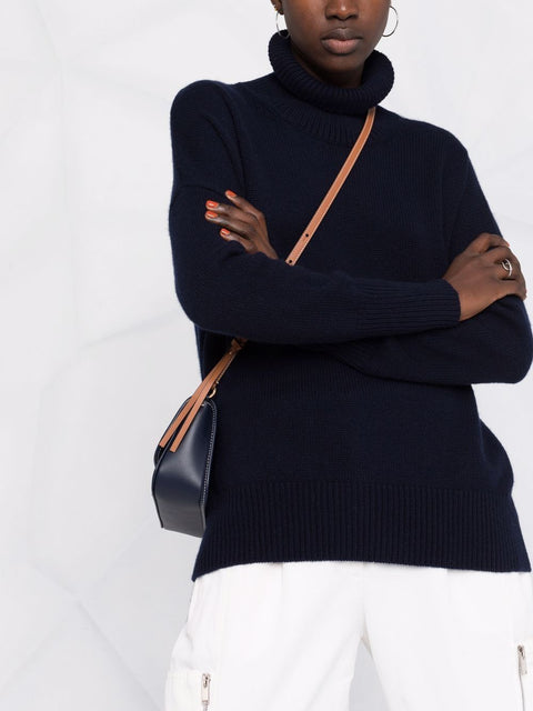 Lisa Yang Heidi Cashmere Turtle-Neck Sweater