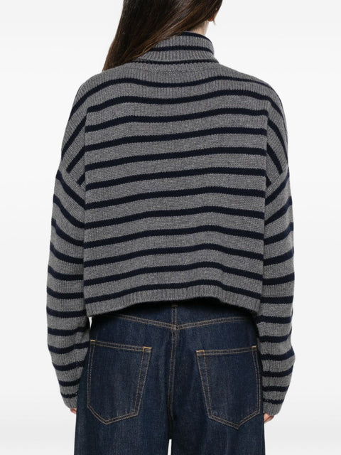 Lisa Yang Zerlina Cashmere Turtle-Neck Sweater
