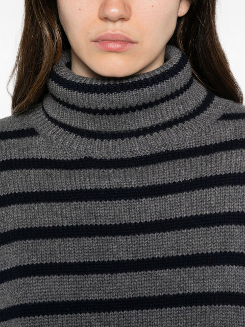 Lisa Yang Zerlina Cashmere Turtle-Neck Sweater