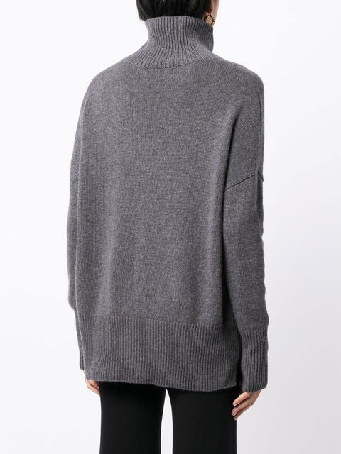 Lisa Yang Heidi Cashmere Turtle-Neck Sweater