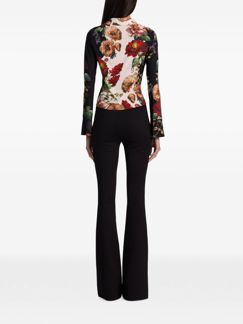 Alice + Olivia Freya Printed Shirt