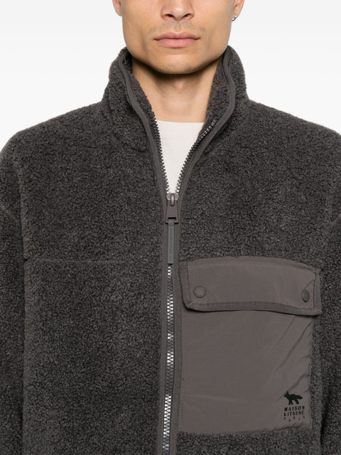 Maison Kitsuné Maison Kitsune Wool Coat