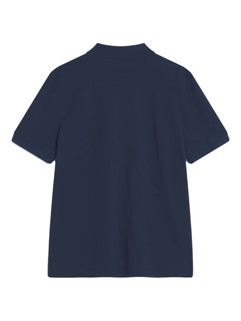 Maison Kitsuné Maison Kitsune Fox Head Cotton Polo Shirt
