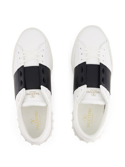 Valentino Garavani Open Leather Sneakers