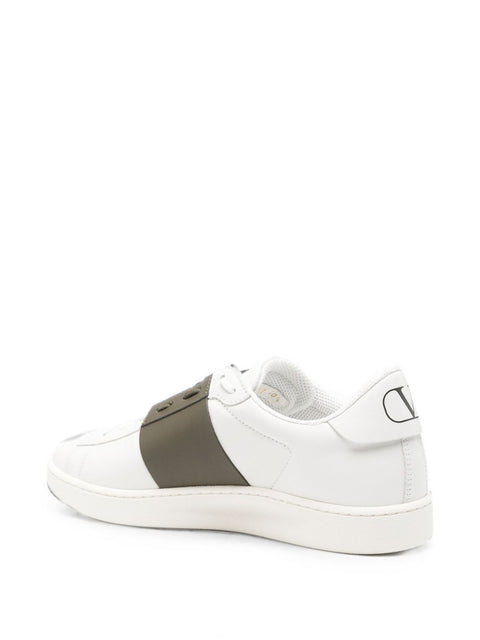 Valentino Garavani Open Royco Leather Sneakers