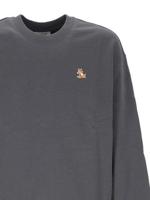 Maison Kitsuné Maison Kitsune Chillax Fox Cotton Sweatshirt
