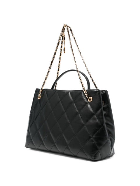 Tory Burch Fleming Leather Tote Bag