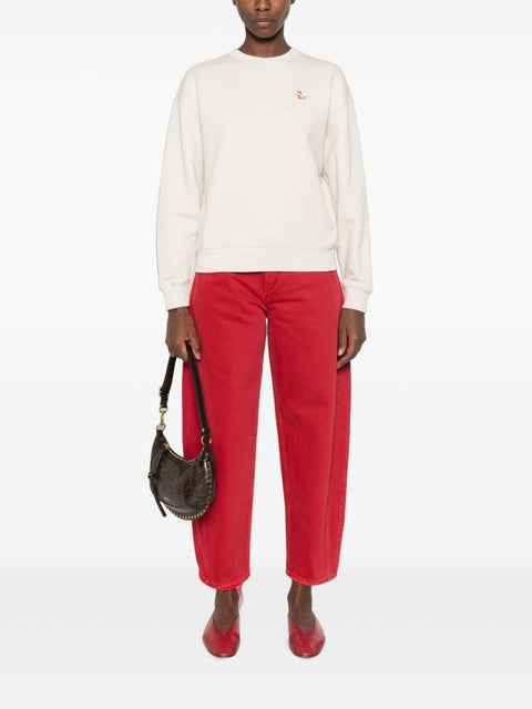 Maison Kitsuné Maison Kitsune Chillax Fox Cotton Sweatshirt