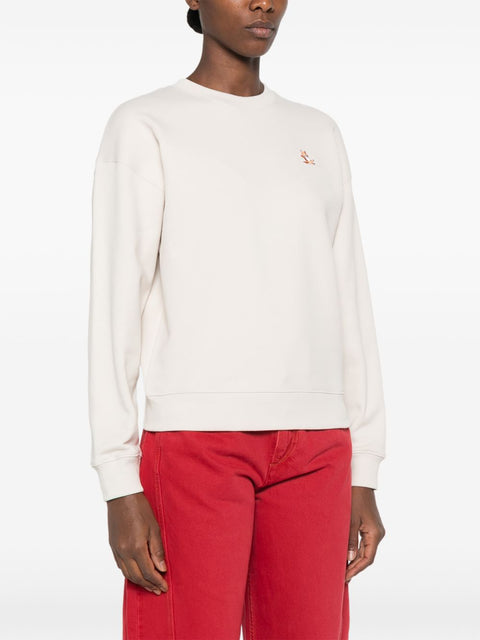 Maison Kitsuné Maison Kitsune Chillax Fox Cotton Sweatshirt
