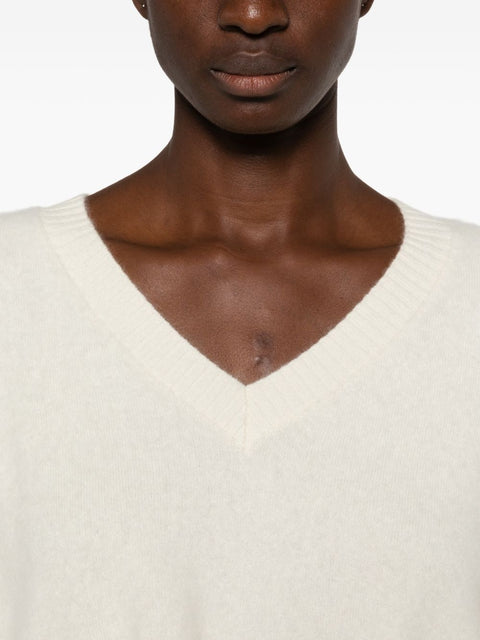 CT Plage Wool V-Necked Jumper
