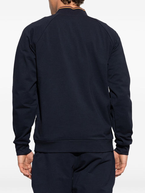 Paul Smith Artist Stripe Trim Bomber Jacket