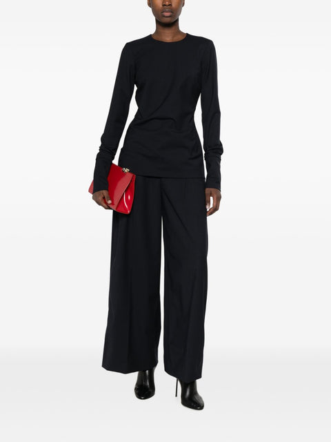 The Latest Deva Wool Blend Trousers