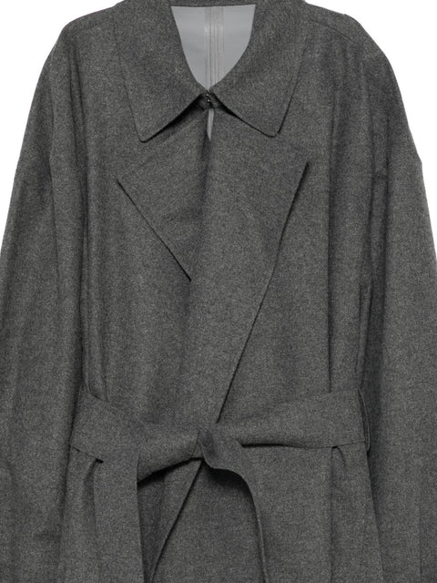 Emporio Armani Flannel Long Coat