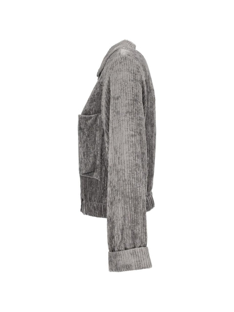 Emporio Armani Velvet Blouson Jacket