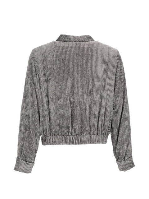 Emporio Armani Velvet Blouson Jacket
