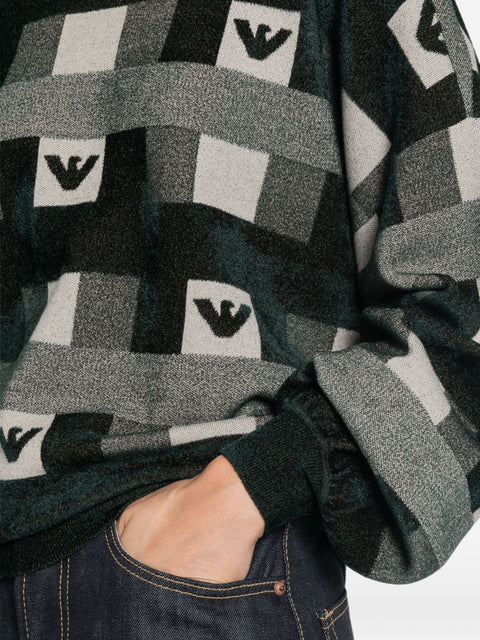 Emporio Armani Logo Crewneck Sweater